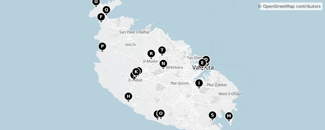 Map of Southern Region