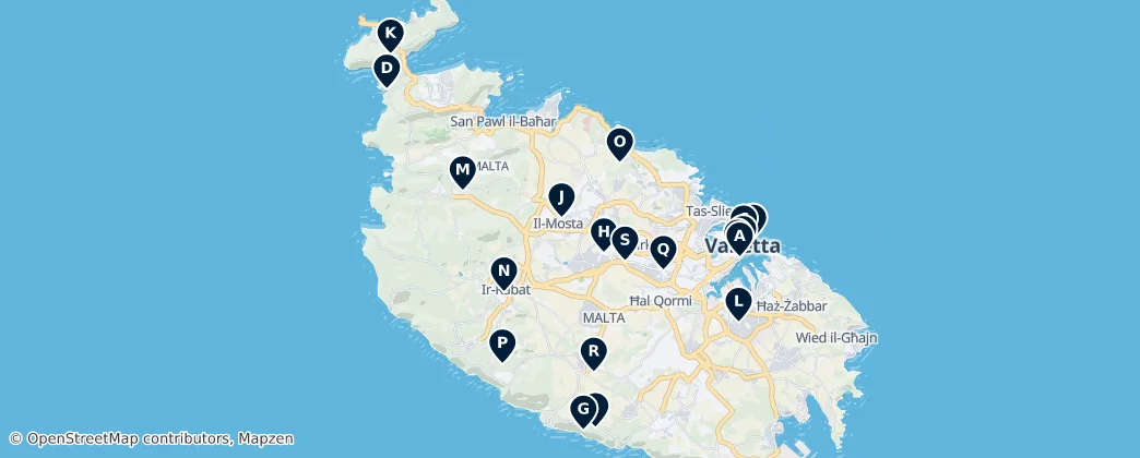 Map of Southern Region