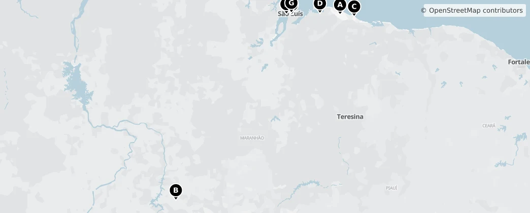 Map of Maranhão