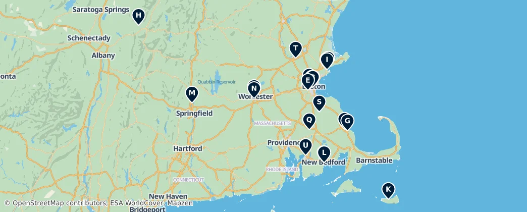 Map of Massachusetts