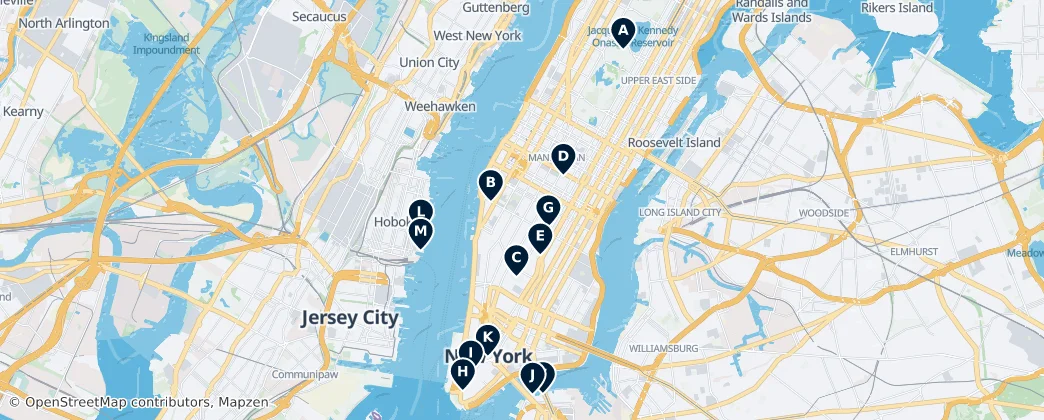 Map of New York
