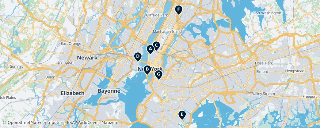 Map of New York