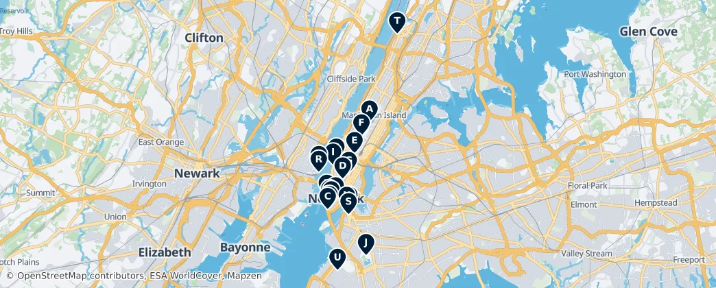 Map of New York