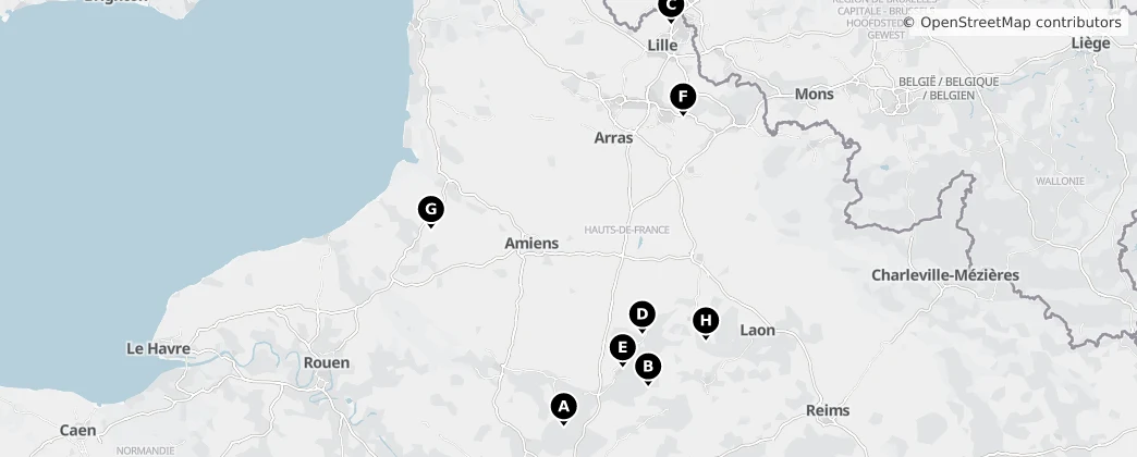 Map of Alta Francia