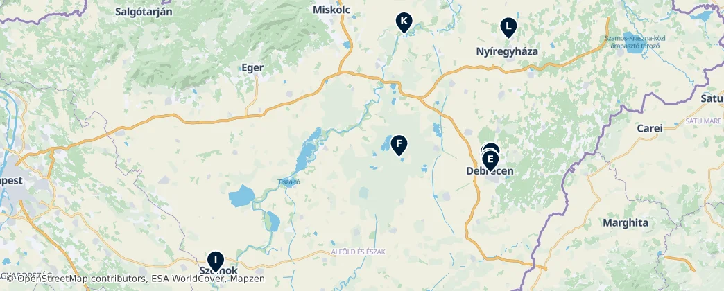 Map of Grande Pianura Settentrionale