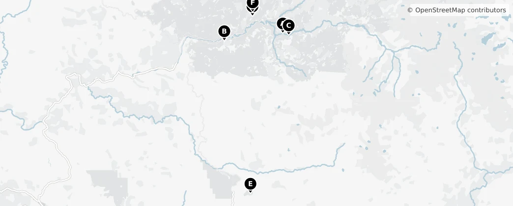 Map of Parco nazionale di Yosemite