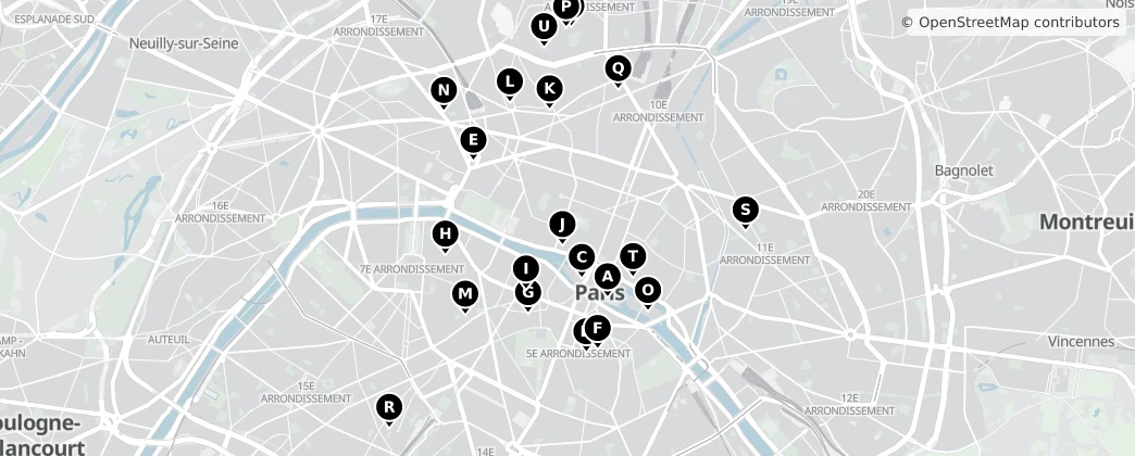 Map of Parigi