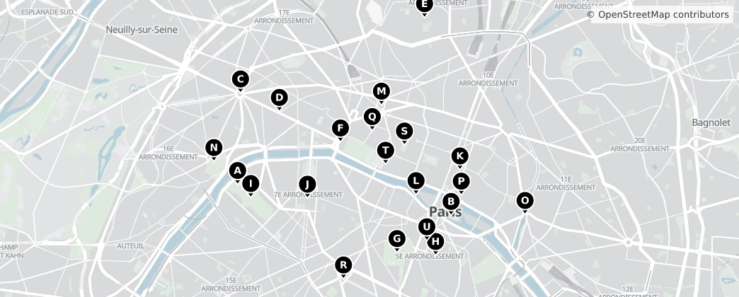 Map of Parigi