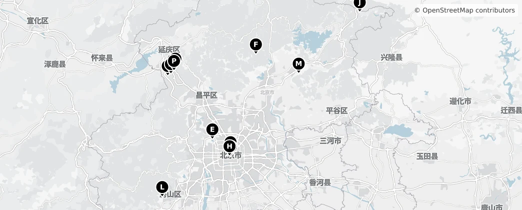 Map of Pechino