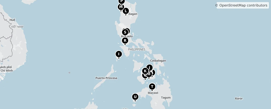 Map of Philippines maritime boundary