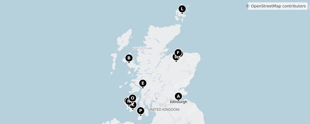 Map of Regno Unito