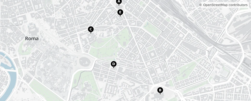 Map of Monti