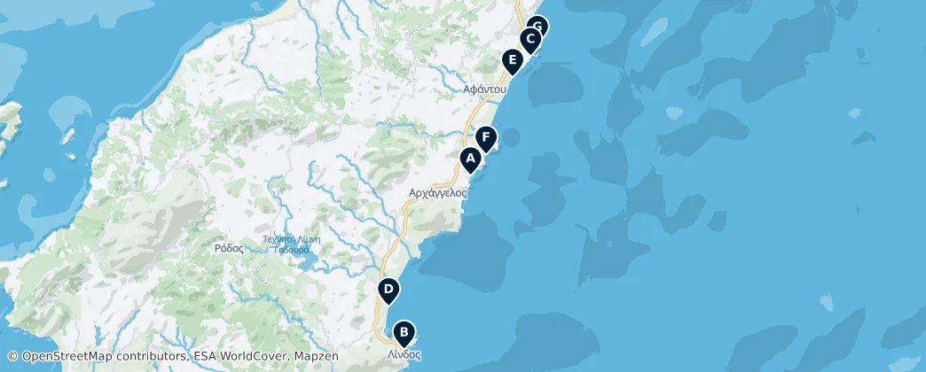 Map of Rodi