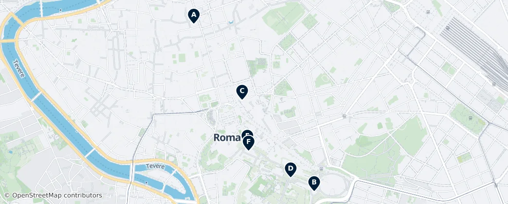 Map of Roma