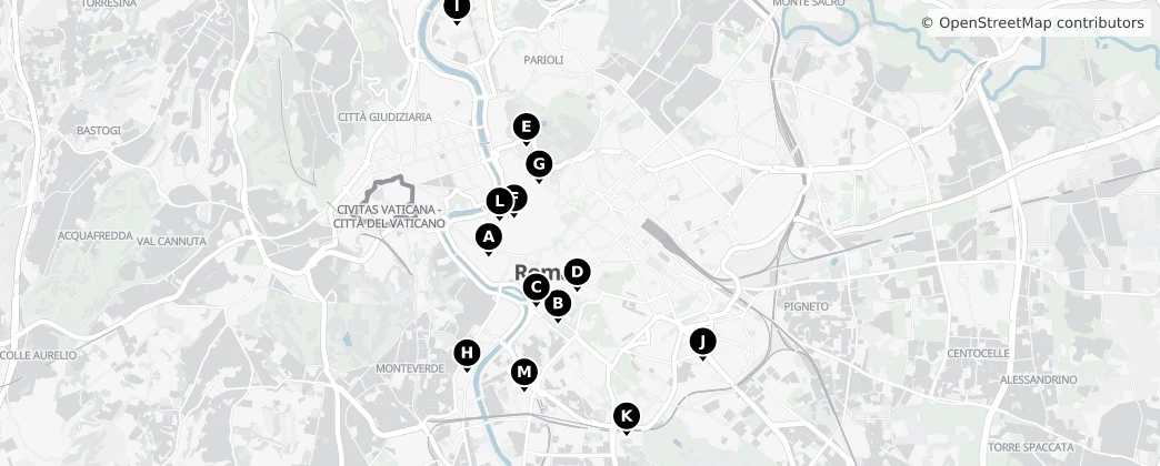 Map of Roma