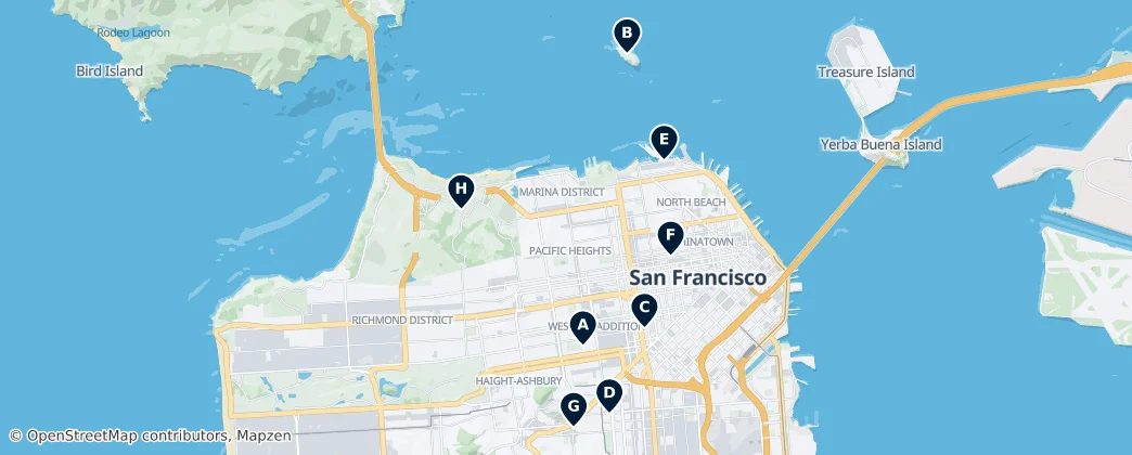 Map of San Francisco
