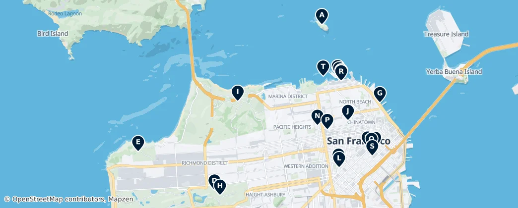 Map of San Francisco