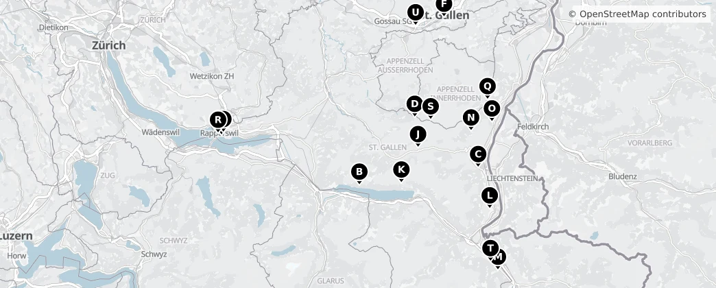 Map of San Gallo