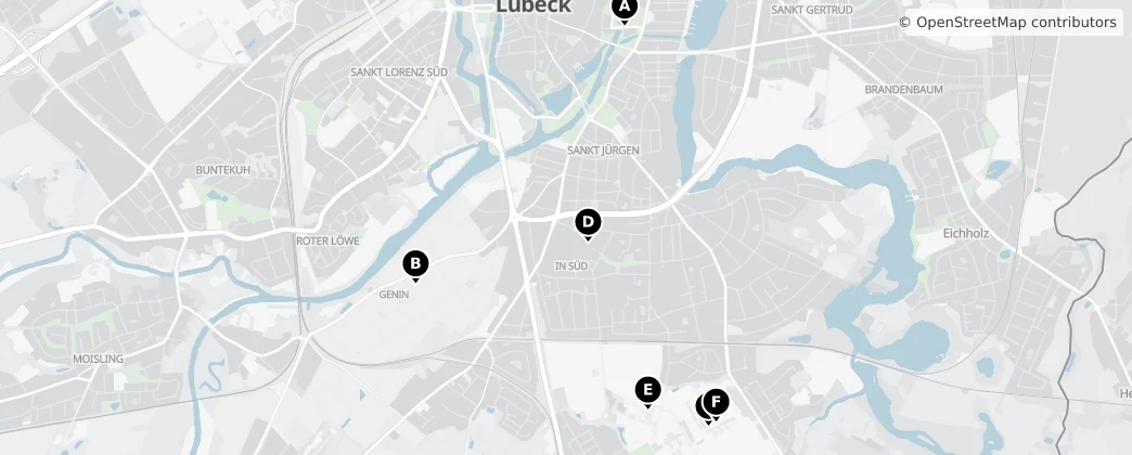 Map of Sankt Jürgen
