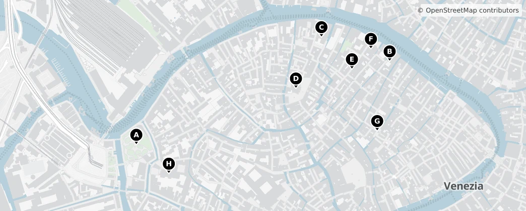 Map of Santa Croce
