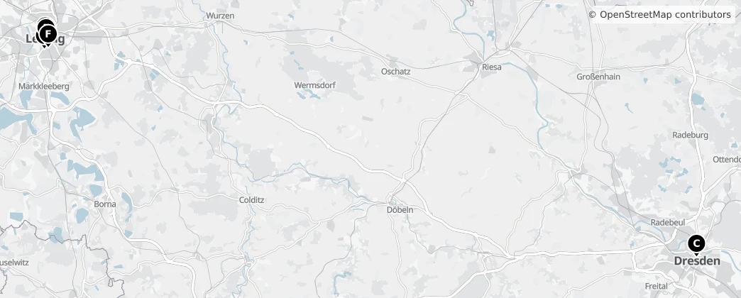Map of Sassonia