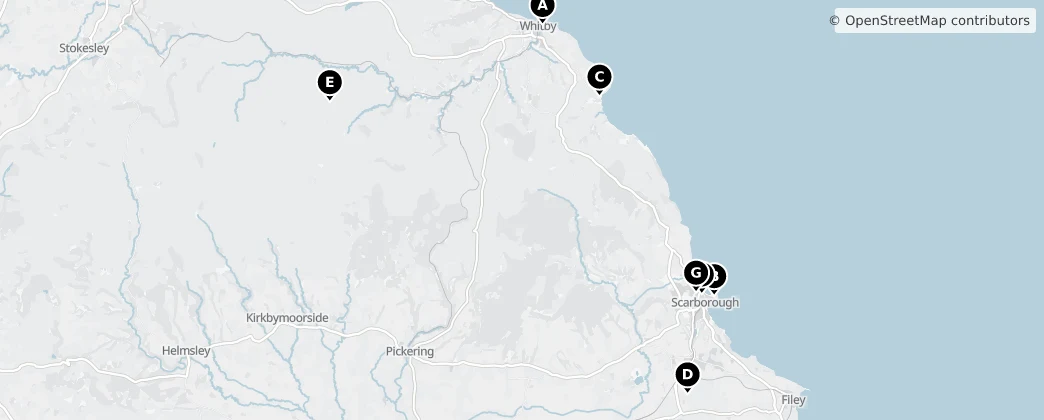 Map of Scarborough