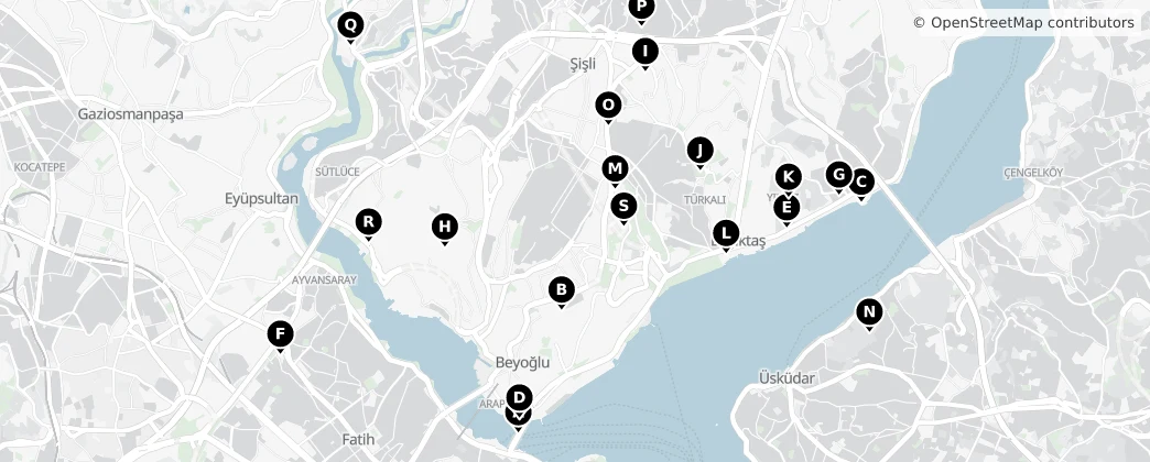 Map of Şişli