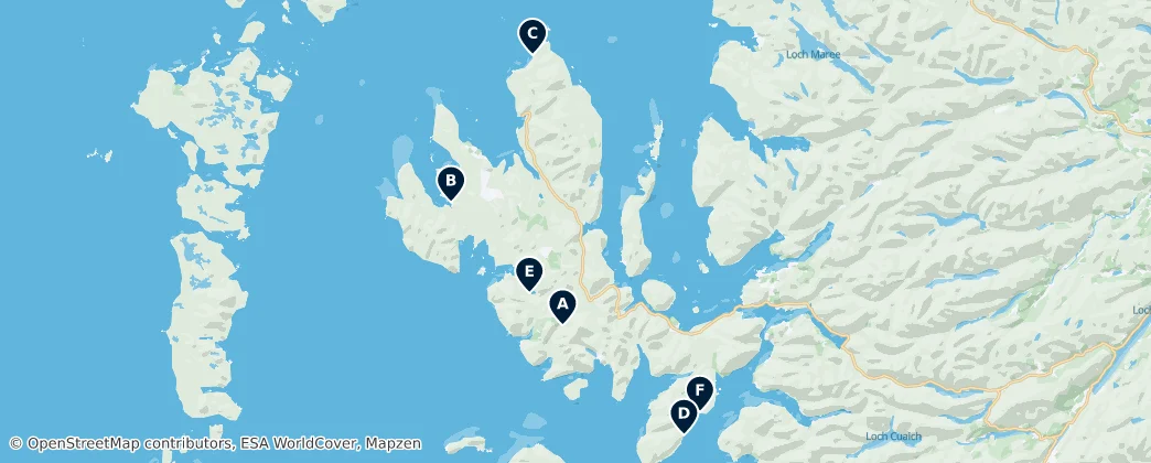 Map of Skye