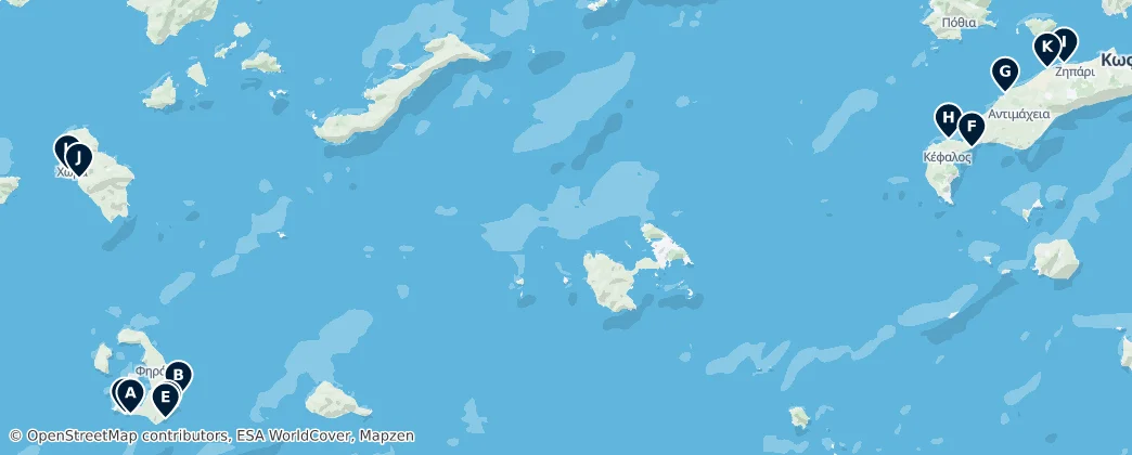 Map of Egeo Meridionale