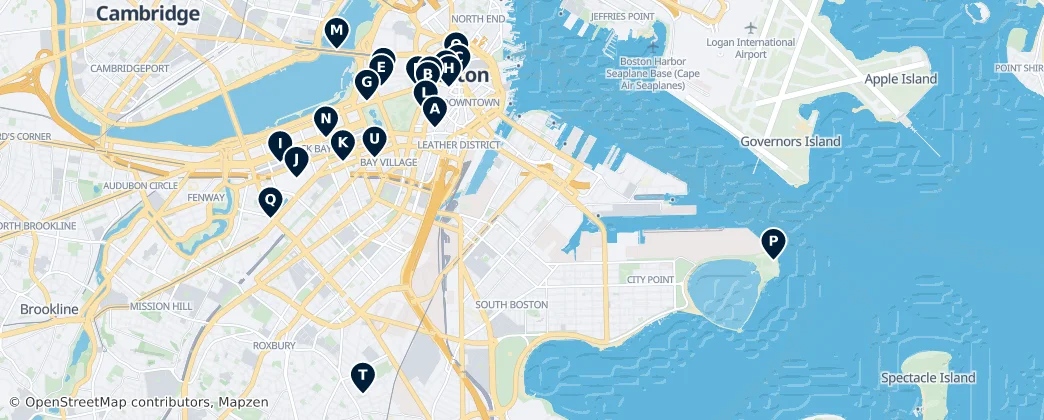 Map of South Boston