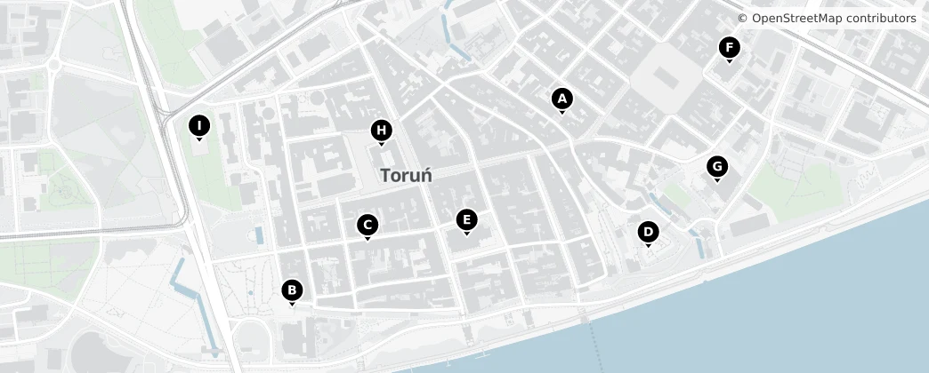 Map of Stare Miasto