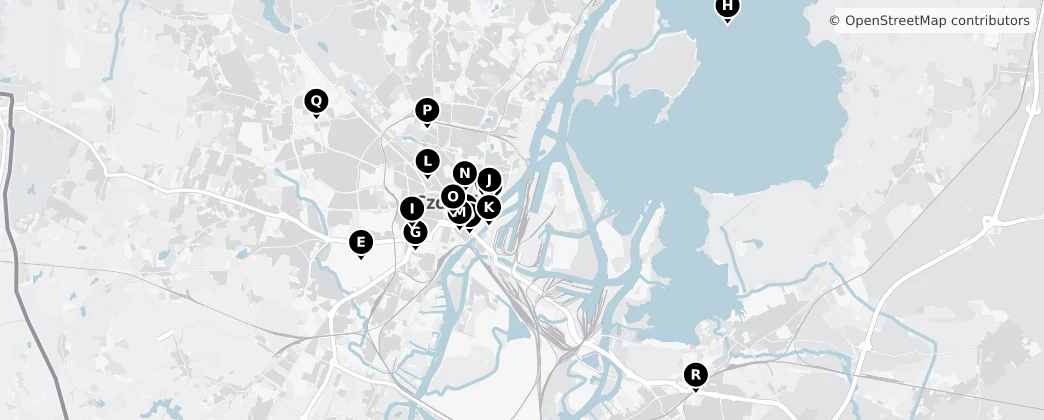 Map of Stettino