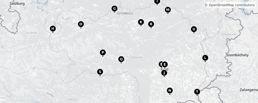 Map of Stiria