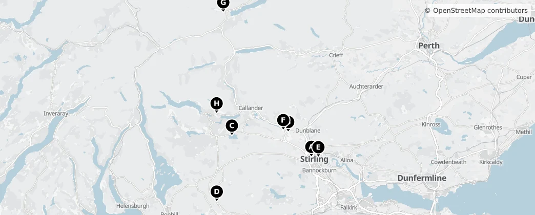 Map of Stirling