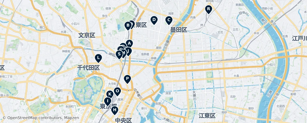 Map of Sumida