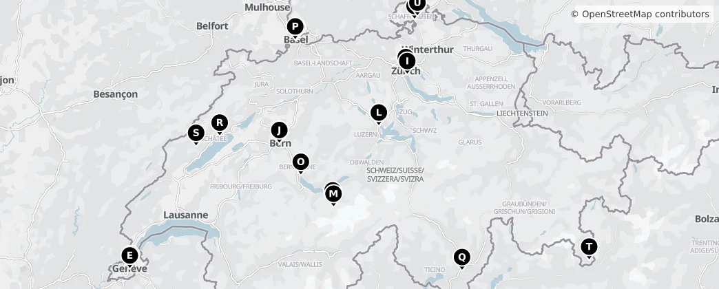 Map of Svizzera