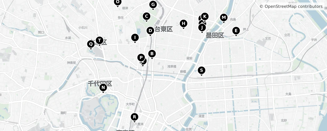 Map of Taito