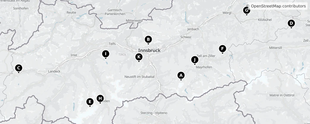 Map of Tirolo