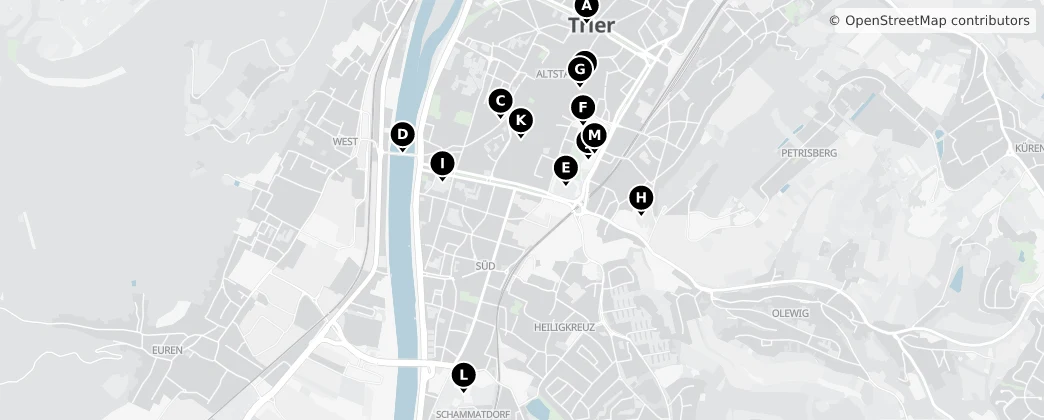 Map of Treviri