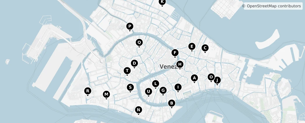 Map of Venezia