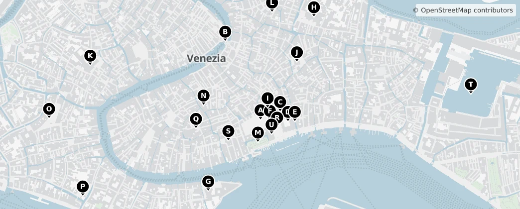 Map of Venezia
