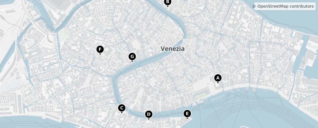 Map of Venezia