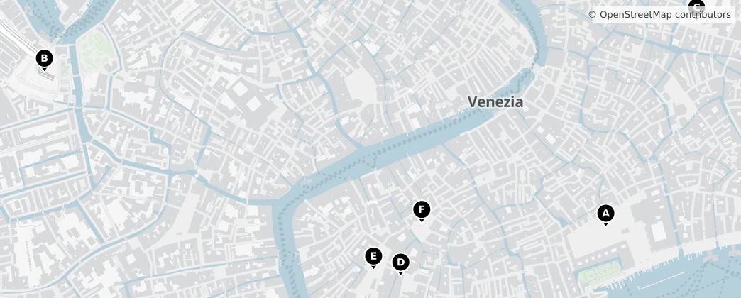 Map of Venezia