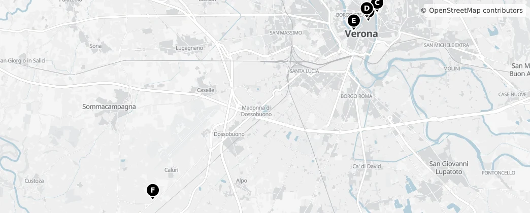 Map of Verona