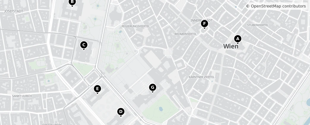 Map of Innere Stadt