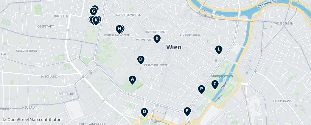 Map of Innere Stadt