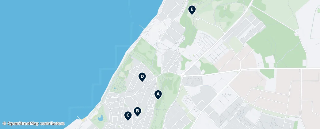 Map of Visby