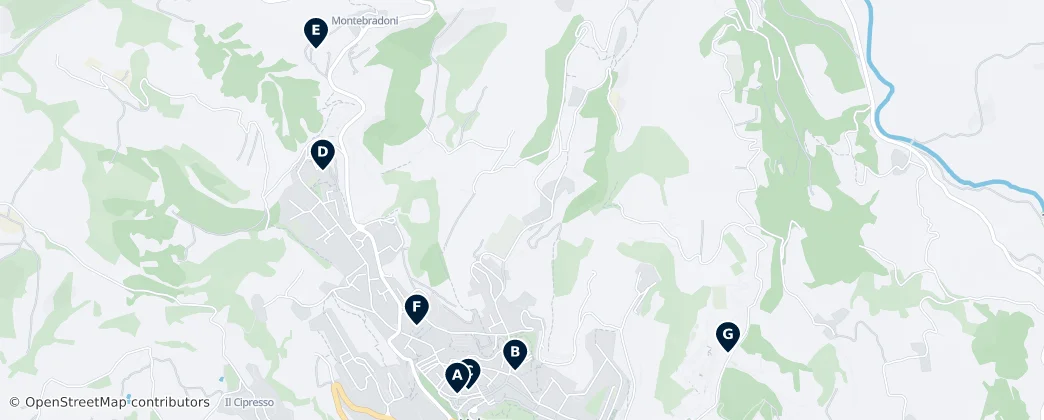 Map of Volterra