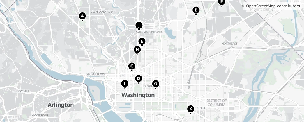 Map of Washington