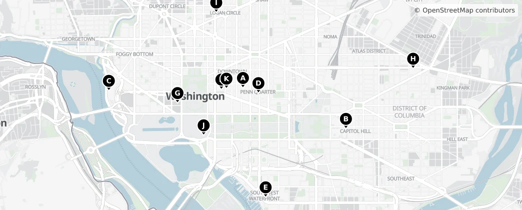 Map of Washington